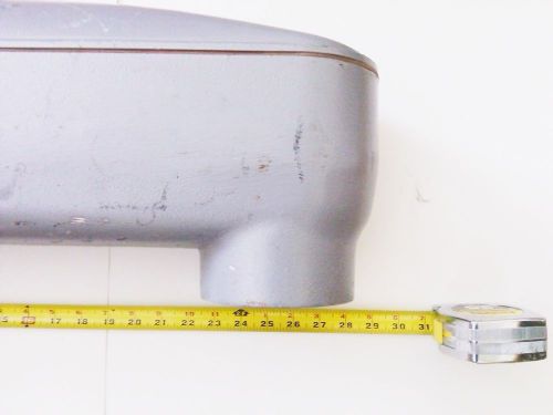 Killark mogul lb conduit body 3 1/2 &#034; aluminum w/ cover &amp; gasket- molb-9  new for sale