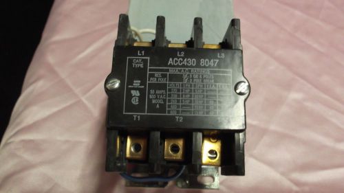 Contactor relay  arrowhart   acc430 8047 for sale