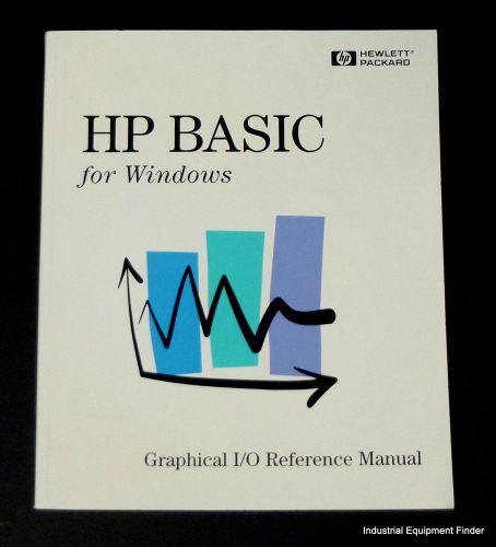HP Basic for Windows Graphical I/O Reference Manual E2060-90004