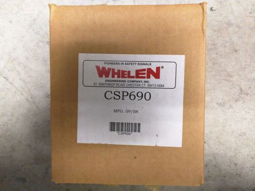 NEW Whelen CSP690 6 Outlet 90 Watt Competitor Series Strobe Power Supply