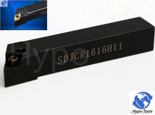 Hypo   SDJCR1616H11   16 x100mm Lathe External Turning Tool Holder For DCMT 11T3