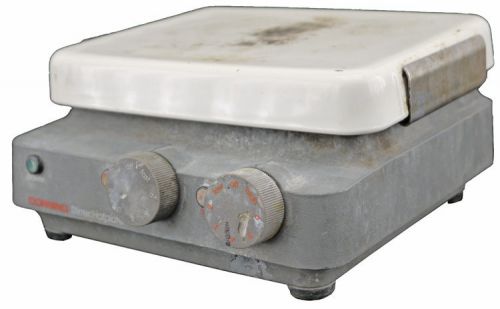 Corning pc-320 6&#034;x7.5&#034; laboratory bench-top hot plate magnetic stirrer mixer for sale