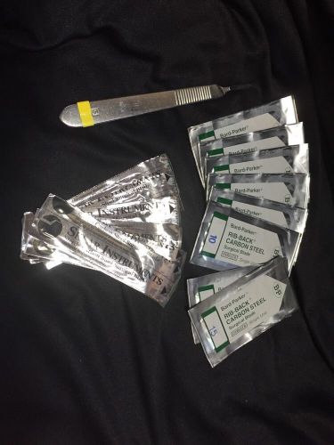 #3 surgical scalpel plus 14 surgical blades( must see ) for sale