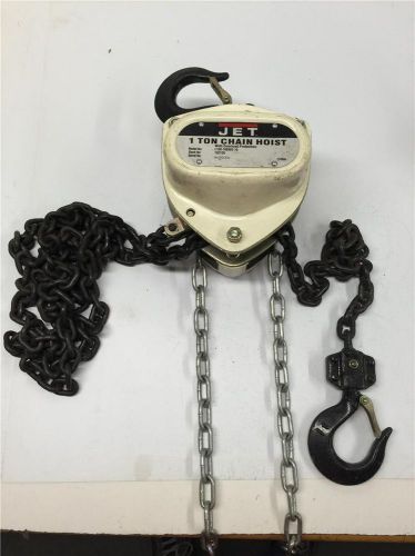 Heavy duty used quality 1 ton jet chain fall 10 ft lift hoist 102100 for sale