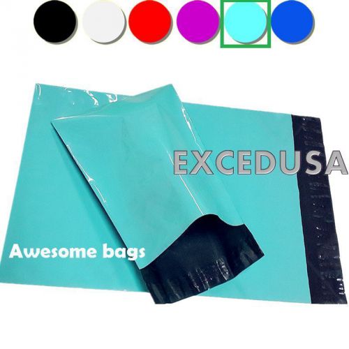 10Bags 6x9 GREEN Poly Mailers Shipping Envelopes Self Seal Couture Boutique Bags