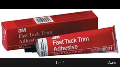3M 08031 Fast Tack Trim Adhesive Tube - 5 oz.