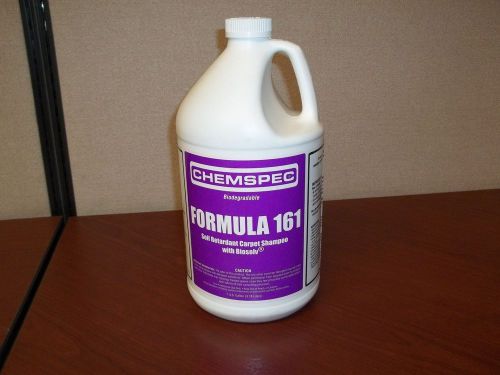 Chemspec Formula 161 Soil Retardant Carpet Shampoo with Biosolv