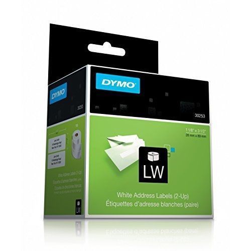 DYMO 30253 LabelWriter Self-Adhesive Address Labels for PC Label Printers,