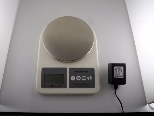 NEW DigiWeigh DWP-1001 Digital Counting Scale  1000g / 0.1g