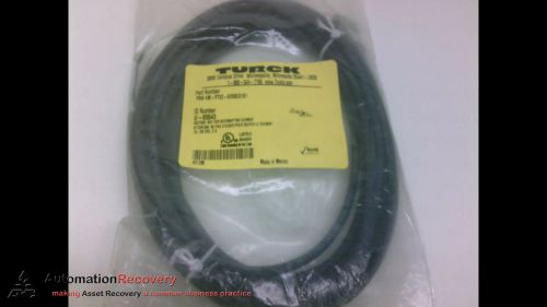 TURCK PKW 4M-P7X2-6/S90/S101 CABLE, FEMALE, 90 DEGREE, 6METERS,, NEW