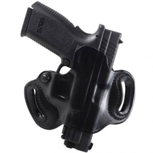 Desantis 086BA8BZ0 MiniSlide Belt Holster Fit Glock43 Righthand Black Leather