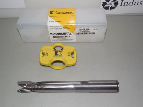 Kennametal 3789799 kentip 0.8268&#034; 5xd modular drill body 0.8750&#034; round shank for sale