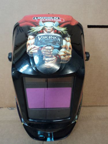 Lincoln electric viking 2450 adf automatic welding helmet s27978-27 thor used for sale