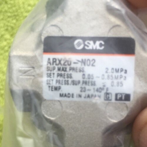 SMC Air Regulator Valve Gauge ARX20-NO2 Factory Sealed NEW!