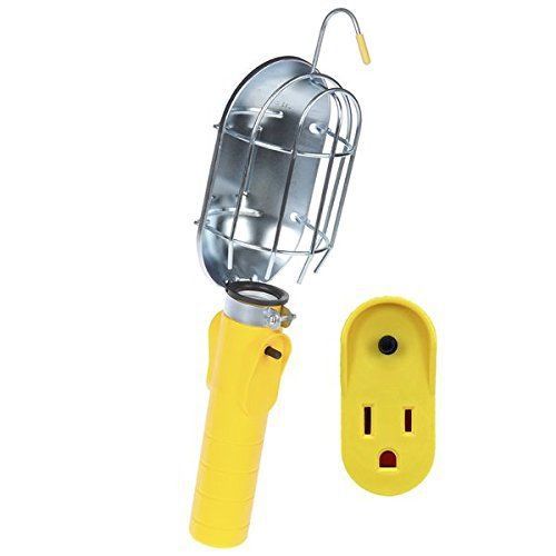 Bayco SL-204 Replacement Incandescent Work Light Head with Metal Guard and Singl