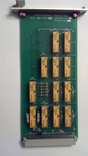 Applied Materials Mirra CMP 200mm Interlock Pcb#1  N.O.0100-77037 Used