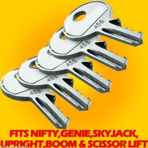 Replacement keys for genie, skyjack, nifty, upright scissor &amp; boom lifts for sale