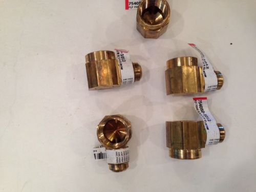 NEW W/TAGS Brass Elbows---5 TOTAL--75049-1008....9201521R
