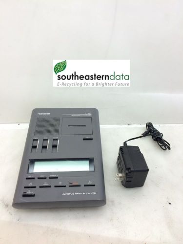 Olympus T1100 Microcassette Transcriber Dictation Recorder w/ Adapter