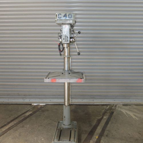 20” orbit floor type drill press, single phase for sale