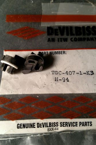 Devilbiss TGC-407-1-K3 open pack of 2 drip free valve