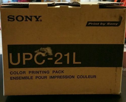 SONY UPC-21L Color Print Pack 200 prints / box