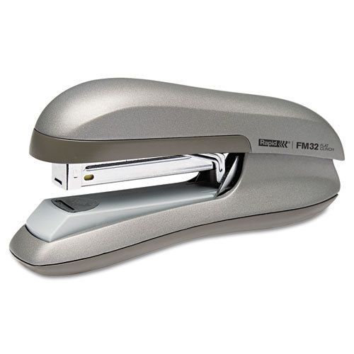Fm32 flat clinch full strip stapler, 30-sheet capacity, titanium for sale