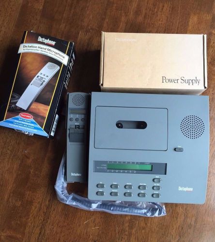 Dictaphone 2750 expresswriter std cassette dictation machine desk voice recorder for sale