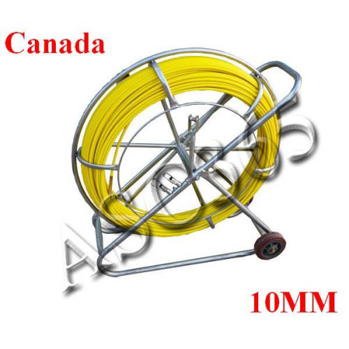 Fish Tape Fiberglass Wire Cable Running Rod Duct Rodder Fishtape Puller 10mm