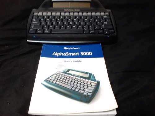 AlphaSmart 3000 Word Processor with Cable &amp; Manual