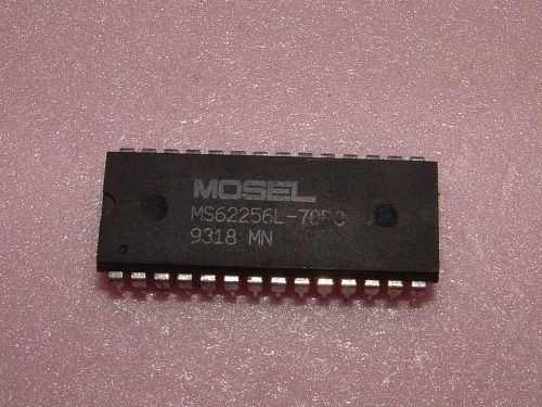 Mosel MS62256L-70P 32Kx8 70ns SRAM Low-Power Memory 600PDIP28 Tested 0 Defects
