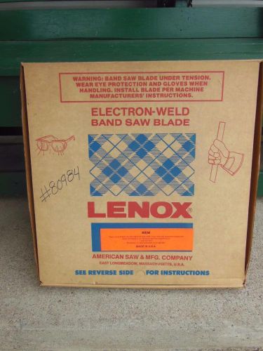 LENOX ELECTRON WELD MATRIX 80984 BANDSAW BLADE 14ft 14&#039;x1&#034; 035 10/14T TOOL
