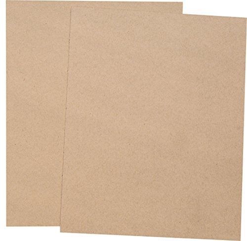 Basic Fiber-Speckle Kraft - 8.5X11 (Letter) Card Stock Paper - 100lb Cover