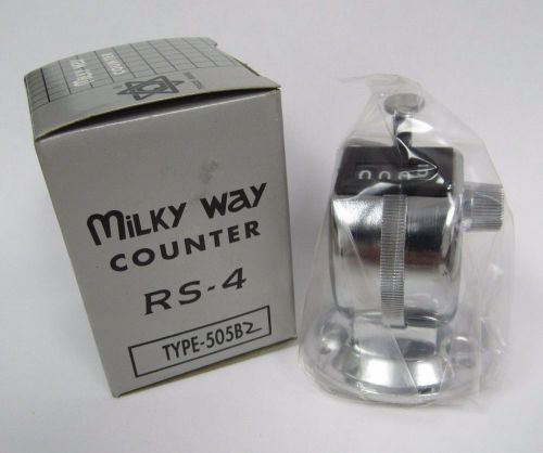 MILKY WAY COUNTER RS-4 TYPE 505B METAL TALLY COUNTER BASE MOUNTED