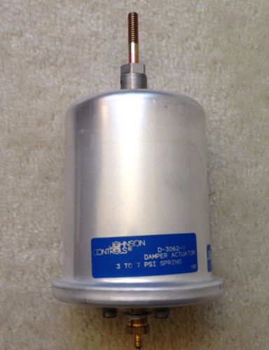 D-3062-1 Johnson Controls Pneumatic Damper Actuator 3-7psi 2&#034; stroke