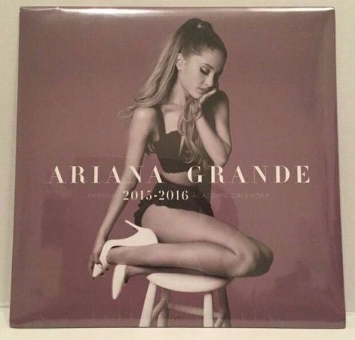 New Ariana Grande 12 Month Academic Calendar Aug 2015 - Jul 2016 College SEXY