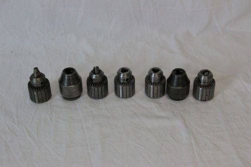 JACOBS USA Mixed Lot Of Used Drill Chucks