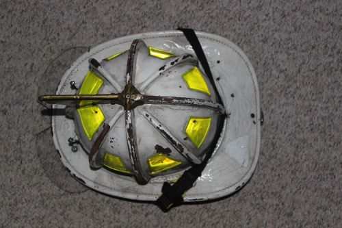 Leather cairns fire helmet - n6a - new yorker for sale
