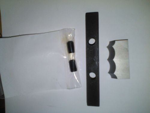 Woodmaster rope molding knife molder knives for sale