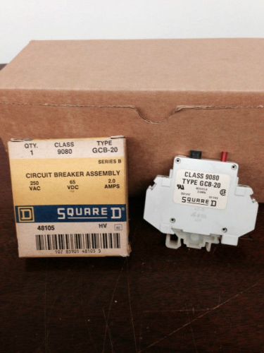 Square D Breaker Assembly Part # 9080-GCB-20