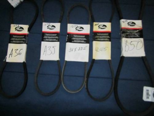 19 assorted V-Belts by Gates, Dayco MPN 2260 and many more