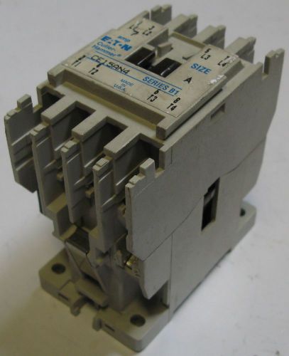 Eaton size a contactor 120vac coil ce15an4 series b1 usg for sale