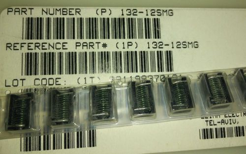 5x COILCRAFT 132-12SMG , 13212SMG , INDUCTOR, RF, 169NH, 2%, 875MHZ, SMD