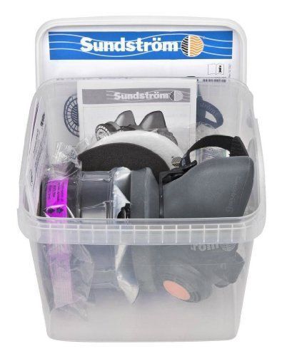 Sundstrom h05-6621m pro paint and body repair respirator kit with sr 90-3 m/l tp for sale