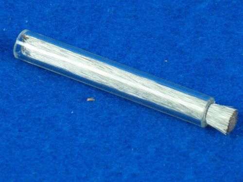 Buffalo Dental Scratch Brush 2 3/4&#034; L 1/4&#034; stainless steel bristles Bur Cleaning