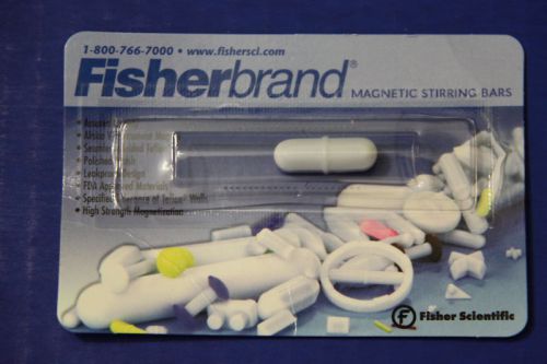Lot of 10 Fisherbrand Magnetic Stir bar  1&#034; (25 x 8mm)