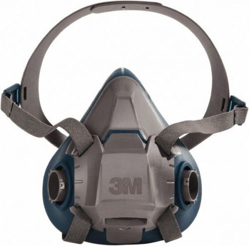 3M Rugged Comfort Half Mask Respirator, Sz Small, 4-Point, Bayonet, 6501,/HK2/RL