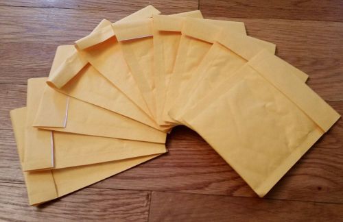 10 Bubble Mailers 4.5&#034; x 5.5&#034;