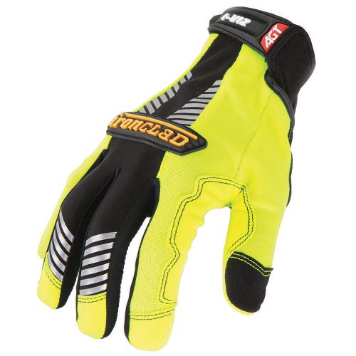 Ironclad, Mechanics Gloves, High-Vis, Green, M, 1 PR, NEW, FREE SHIPPING, $KB$