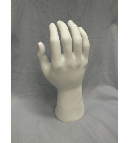 Male Mannequin Right Hand White Glove Display Brand New Mannequins HANDS GLOVES